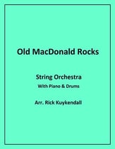 Old MacDonald Rocks Orchestra sheet music cover